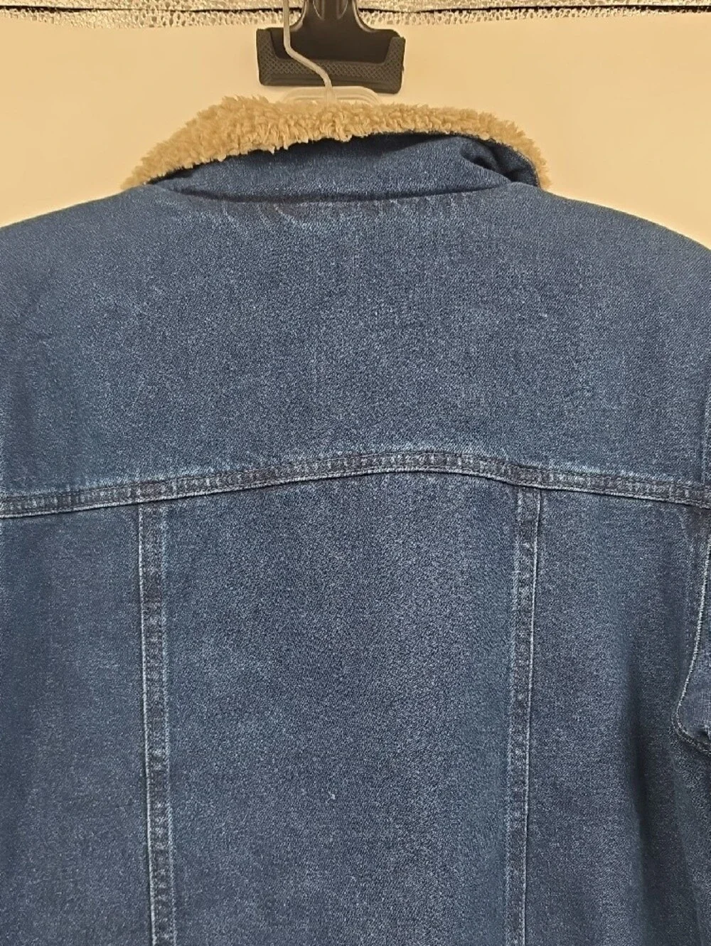Carhartt Relaxed Fit Denim Sherpa-Lined Jacket Women's Size M